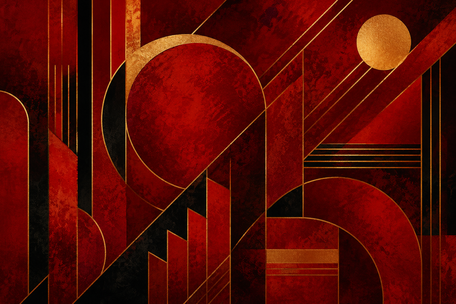Art Deco — Red (For fake varinats)