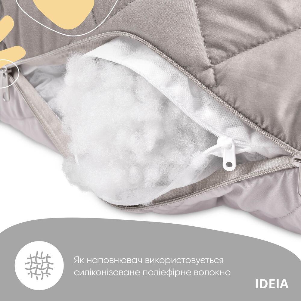 Подушка для вагітних IDEIA П-форма СТЬОБАНА 140×75×20 см