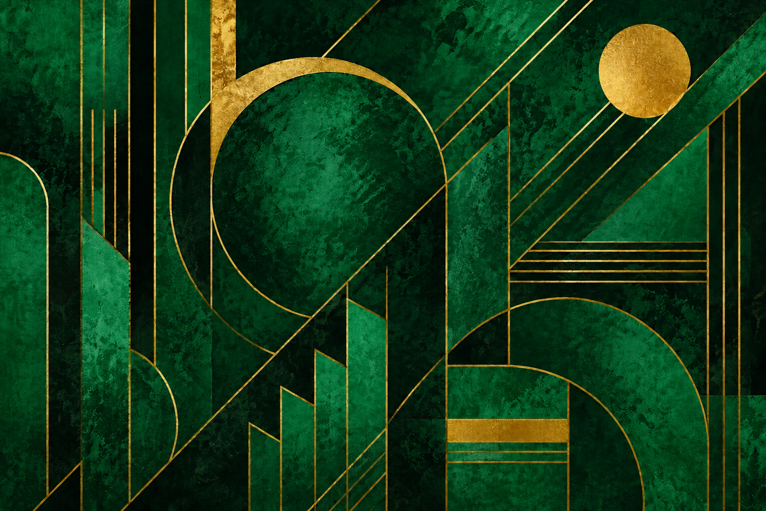 Art Deco — Green (For fake varinats)